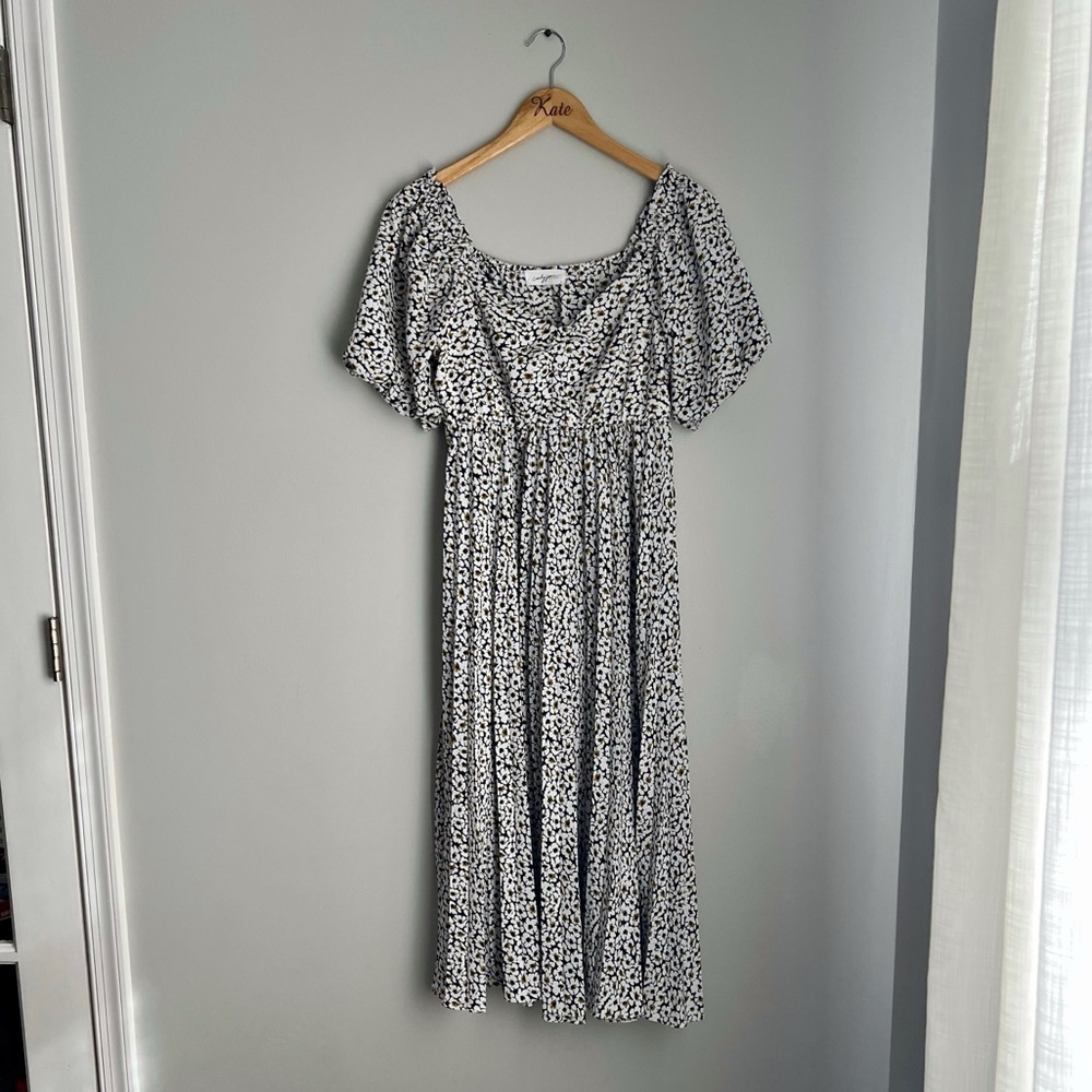 CJLA Floral Midi Dress